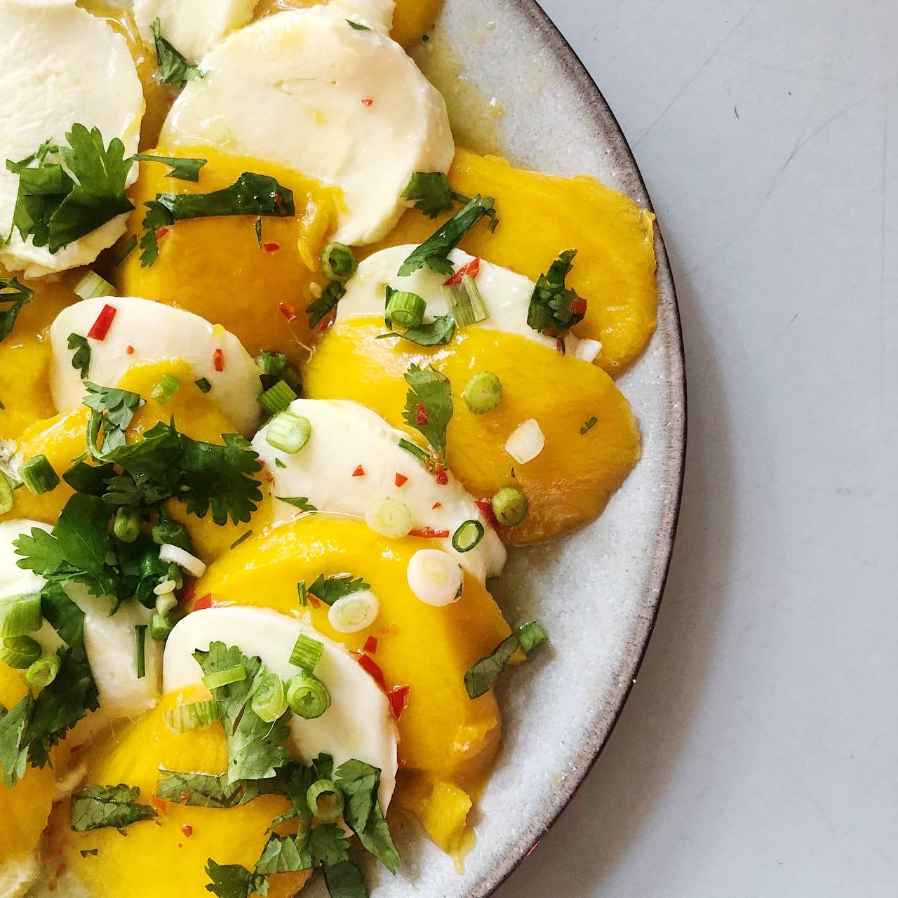 Mango-Mozzarella-Salat Rezept von VAN NORD