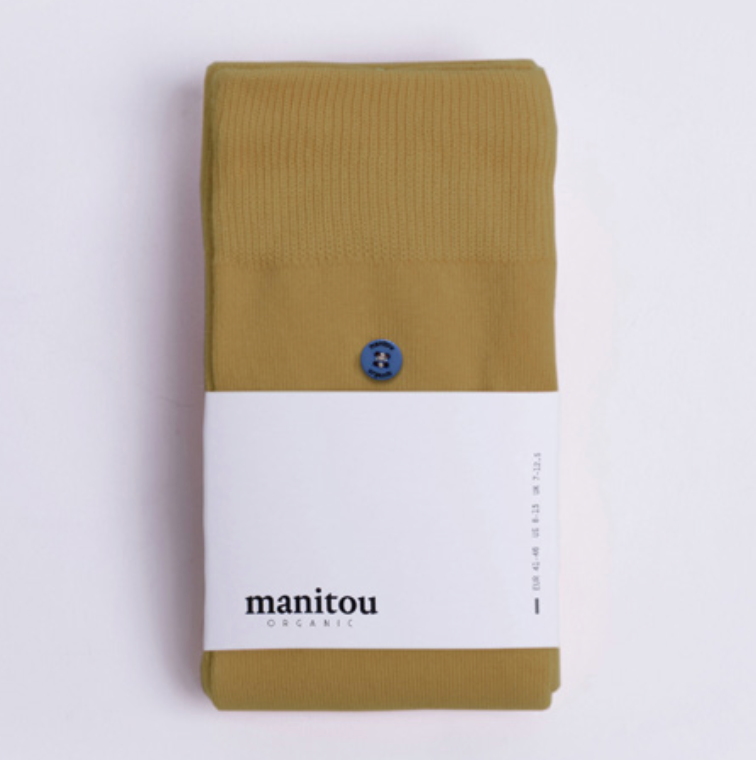 Manitou • Organic Socks Musterd Powder