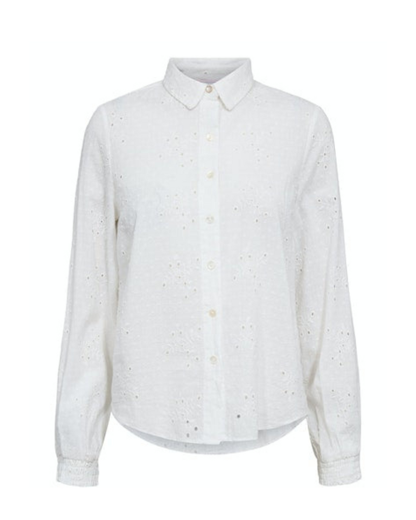 NÜMPH • Nuvida Shirt Bright White