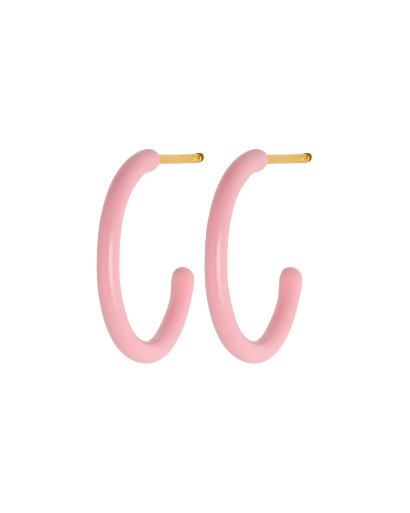 Lulu Copenhagen • Color Hoops Medium Light Pink