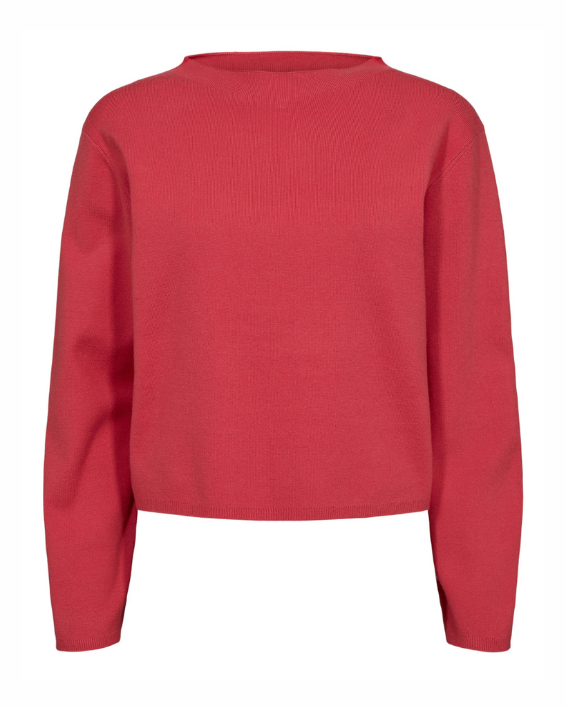 NÜMPH • Nucarma Crop Pullover Geranium