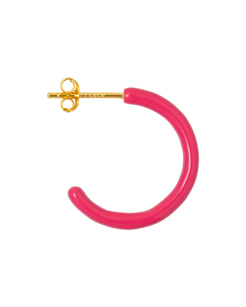 Lulu Copenhagen • Color Hoops Medium Pink