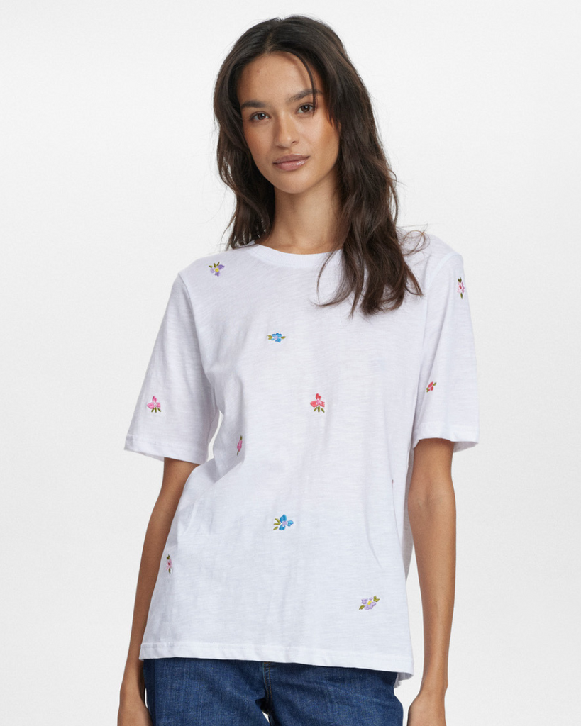 NÜMPH • Nupilas T-Shirt Bright White