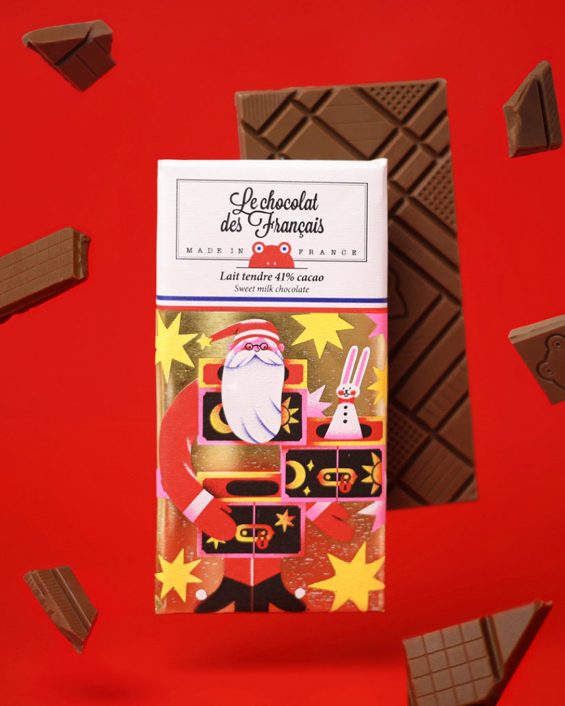 Le Chocolat des Français • Christmas Edition 2024 Sweet Milk Chocolate 41%