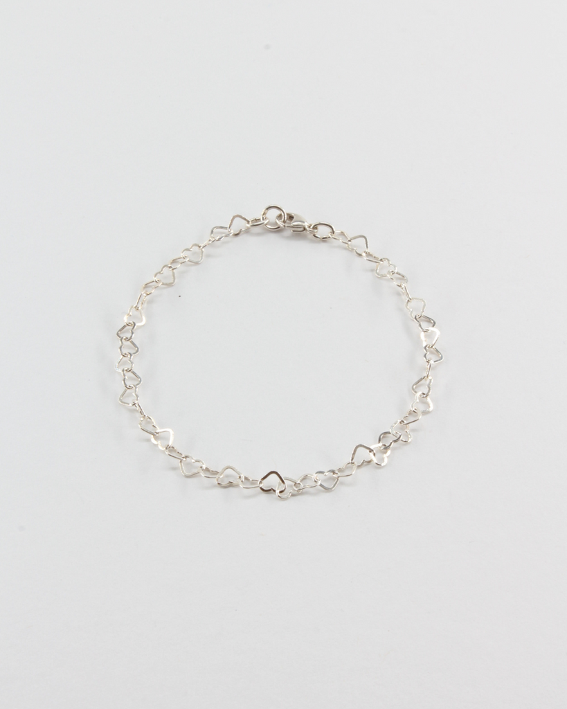 VAN NORD • Armband Herzen Silber