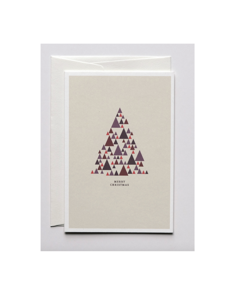 Haferkorn & Sauerbrey • Christmas Triangles Grusskarte