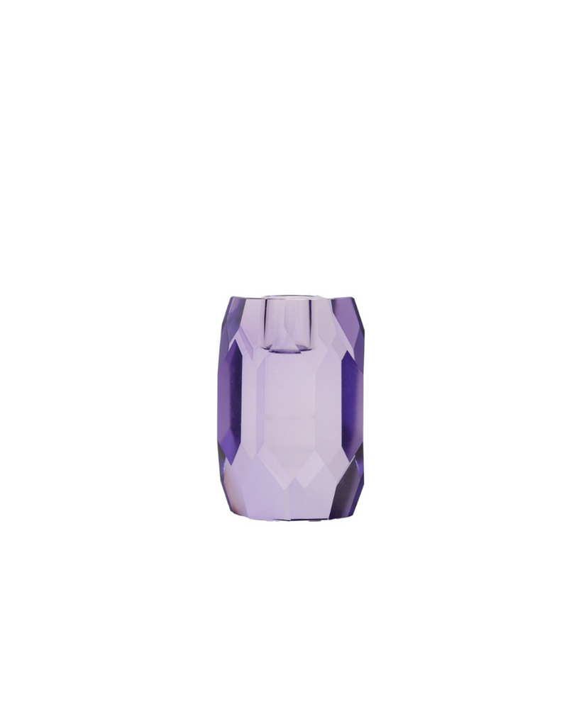 EJA International • Kerzenständer Kristall Violett