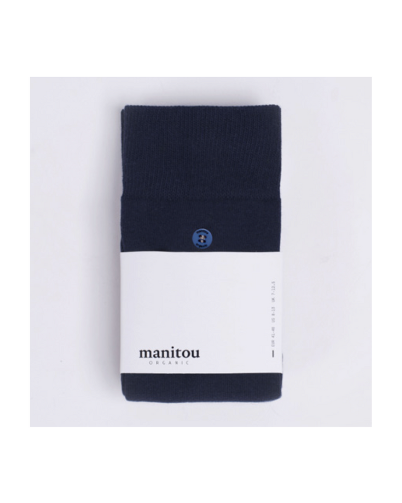 Manitou • Organic Socks Deep Dark Blue