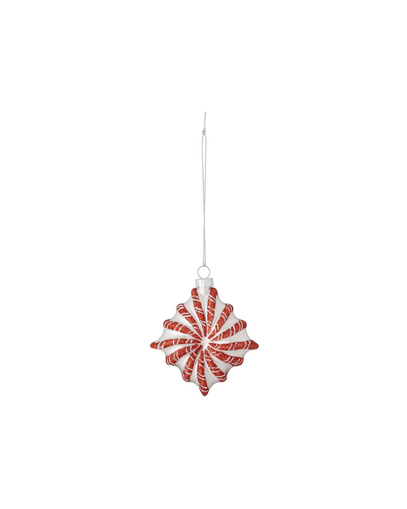 Bloomingville • Candy Ornament Weiss