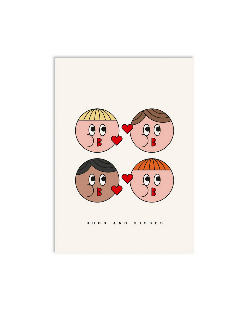 Redfries • Postkarte Crew Love