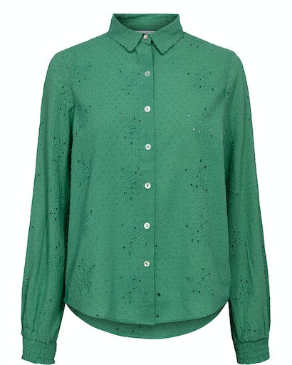 NÜMPH • Nuvida Shirt Green Spruce