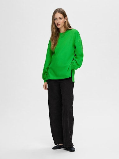 Selected Femme • Yrsa LS Crew Neck Sweatshirt Classic Green