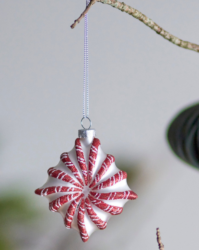 Bloomingville • Candy Ornament Weiss