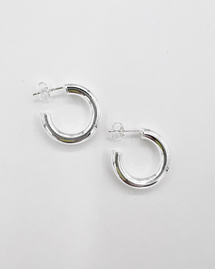 VAN NORD • Chunky Hoops 20mm in Silber