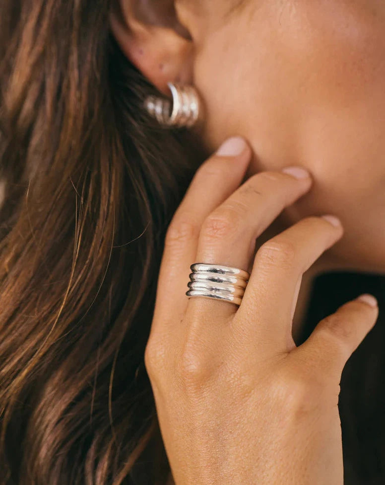 Wildthings Collectable • Nomadic Stacked Ring Silber