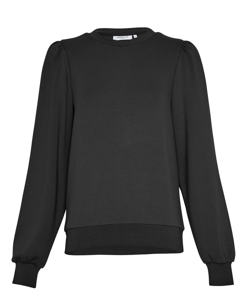 Moss Copenhagen • Ima Q Puff Sweatshirt Black