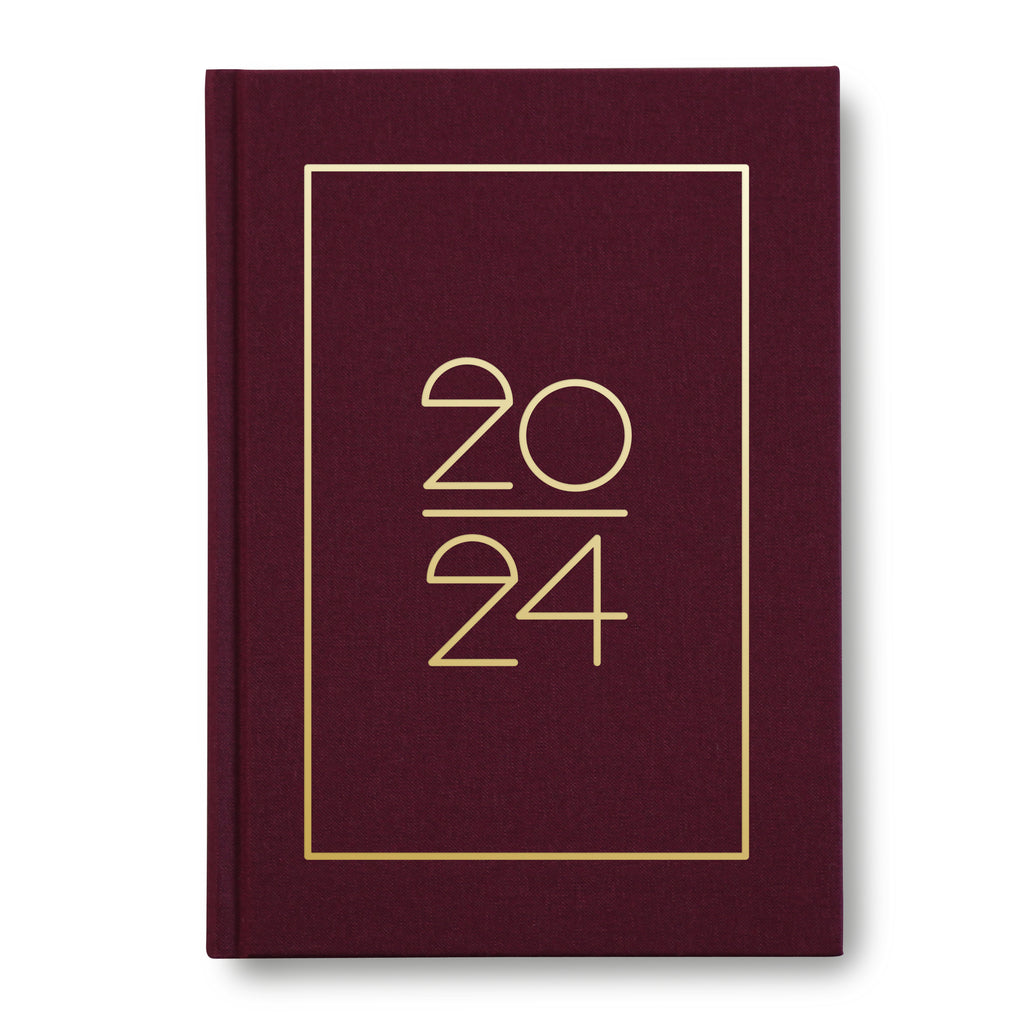 Navucko • Hardcover Kalender 2024 Bordaux