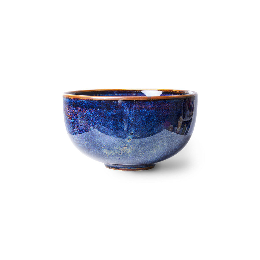 HK Living • Chef Ceramic Bowl Rustic Blue