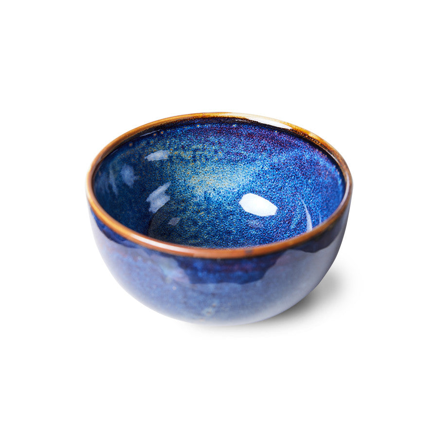 HK Living • Chef Ceramic Bowl Rustic Blue