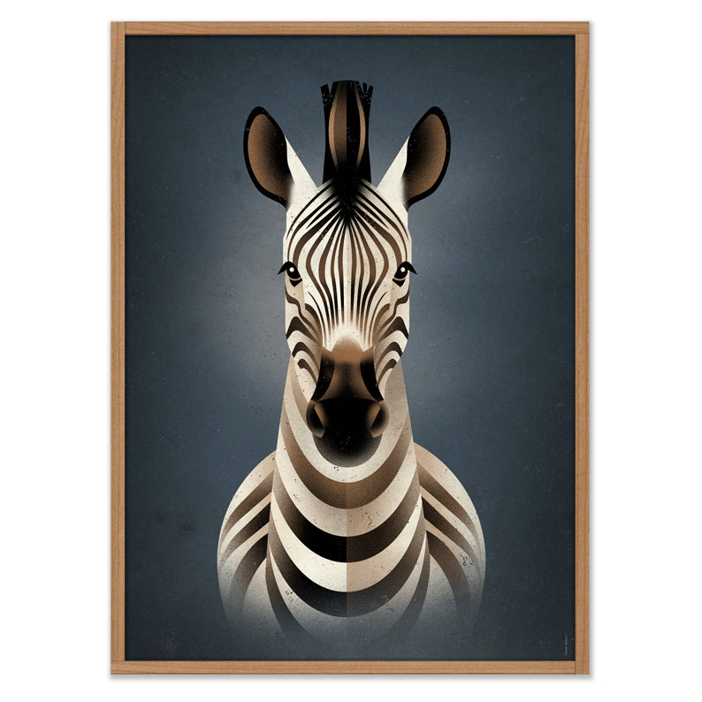 Dieter Braun • Tierposter Zebra