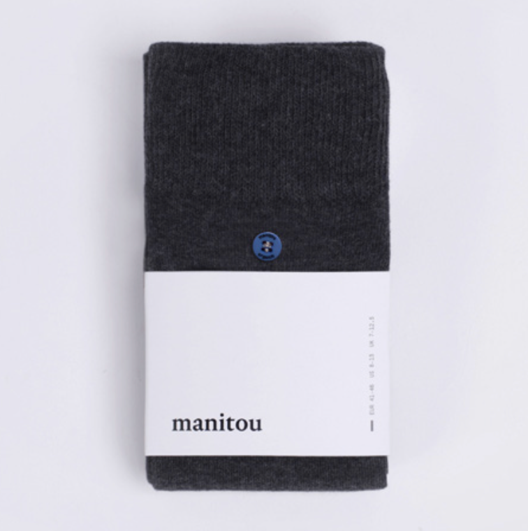 Manitou • Organic Socks Charcoal