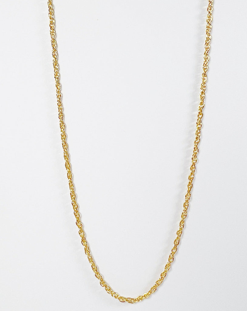 VAN NORD • Halskette Foxtail Gold 42cm