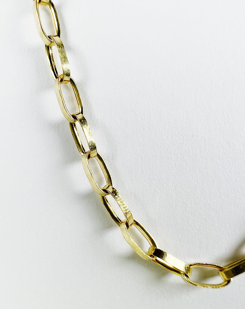 VAN NORD • Halskette Oval Chain Gold 50 cm