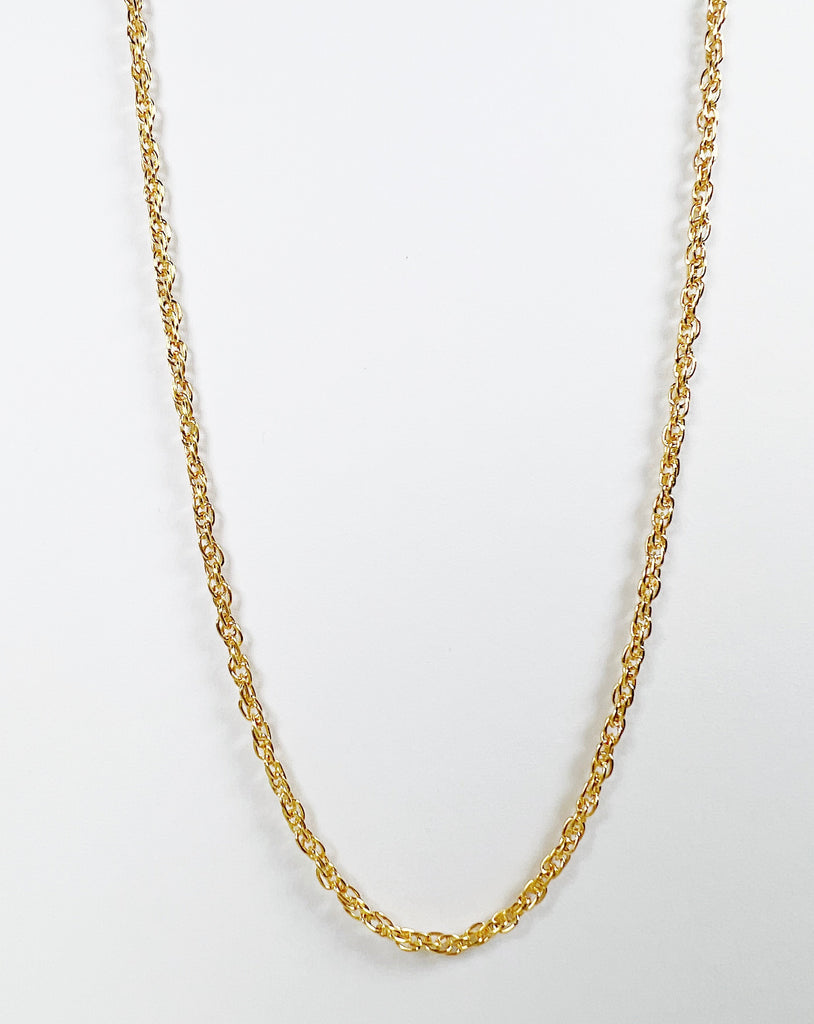 VAN NORD • Halskette Foxtail Gold 50 cm