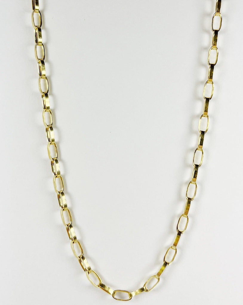 VAN NORD • Halskette Oval Chain Gold 50 cm