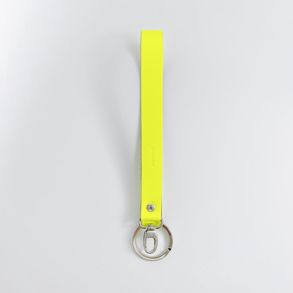 Papoutsi • Schlüsselanhänger Rika Neon Gelb