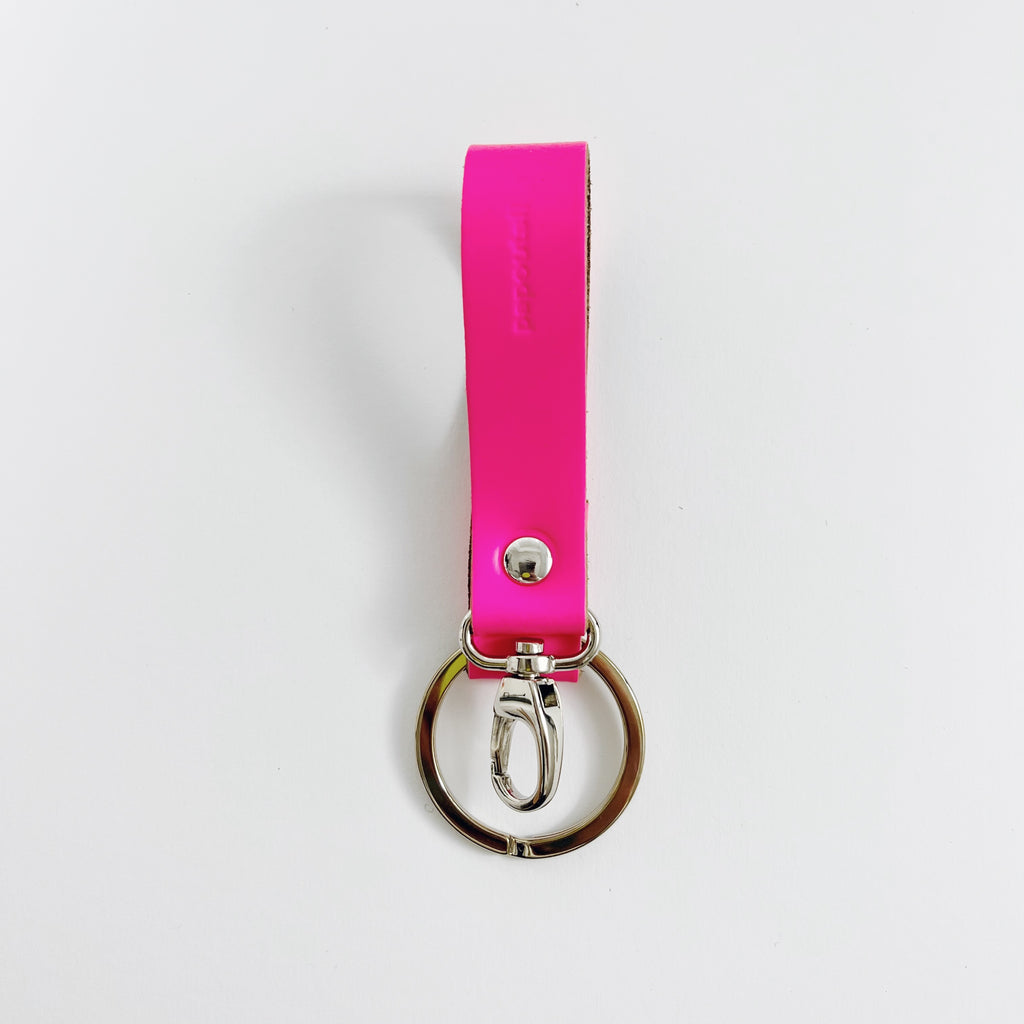 Papoutsi • Schlüsselanhänger Shorty Neon Pink