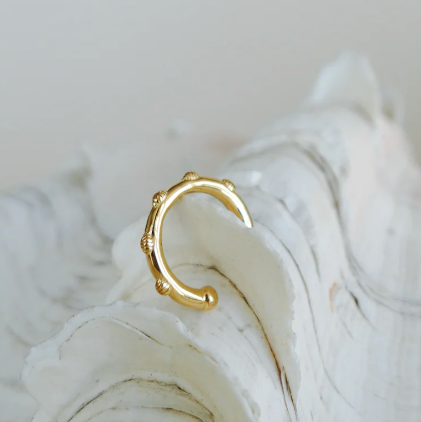 Wildthings Collectable • Shell Ear Cuff Gold
